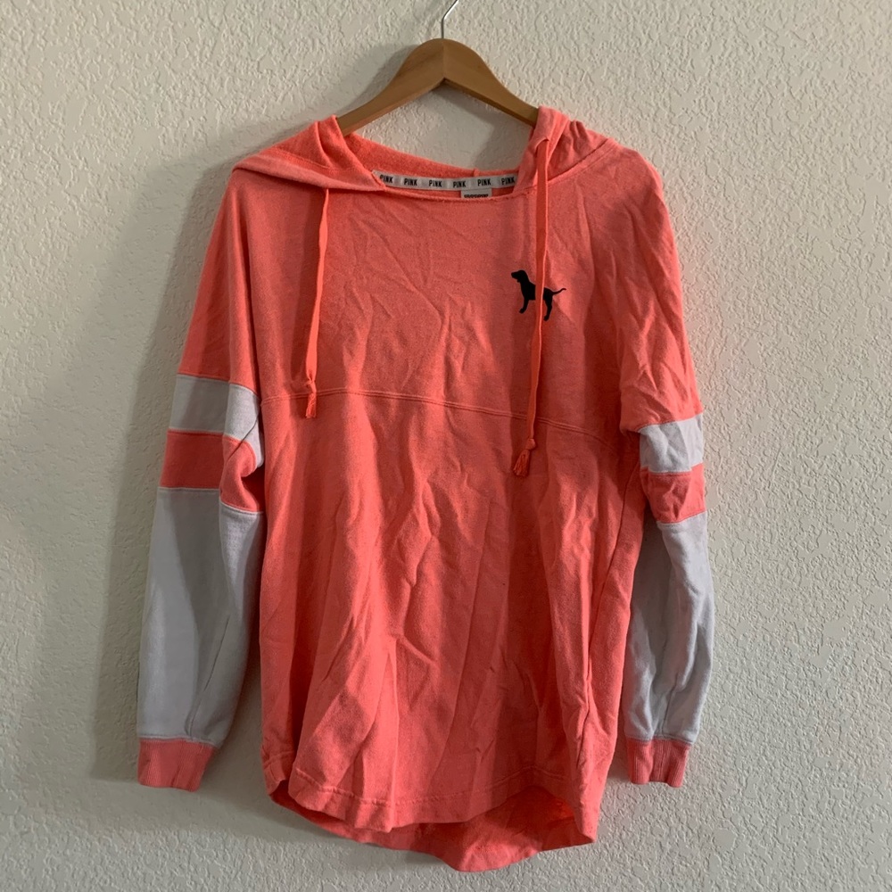Pink hoodie